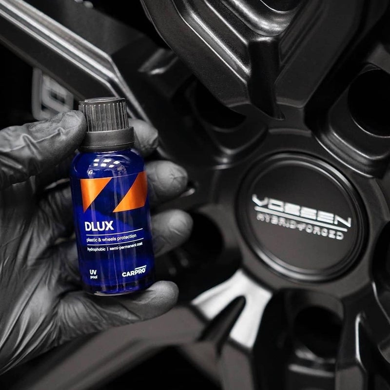 CARPRO CQUARTZ DLUX Wheel and Trim Coat 30mL - Ceramic Coating UV Protection for Wheels and Exterior Plastics, Rubber, and Metals - Image 3